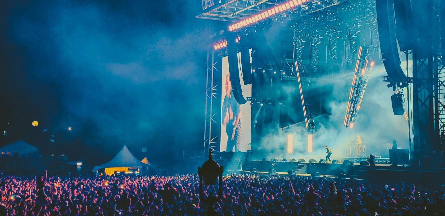 Luxury tropical resort setting